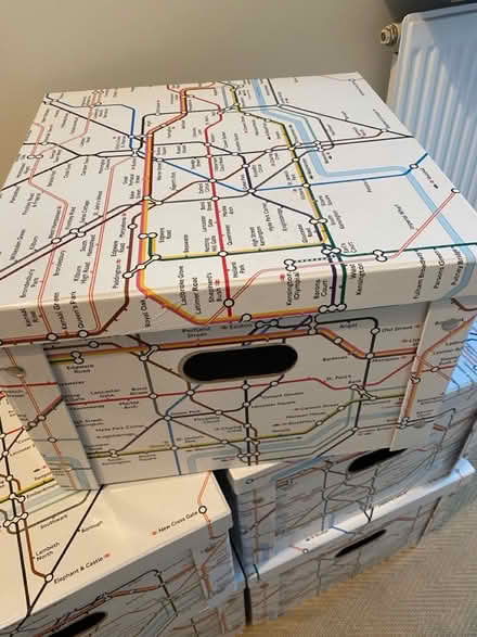 Photo of free 5 storage boxes with lids (Widcombe, Bath) #2