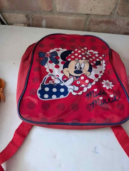 Photo of free Minnie mouse rucksack (Woodley RG5) #1