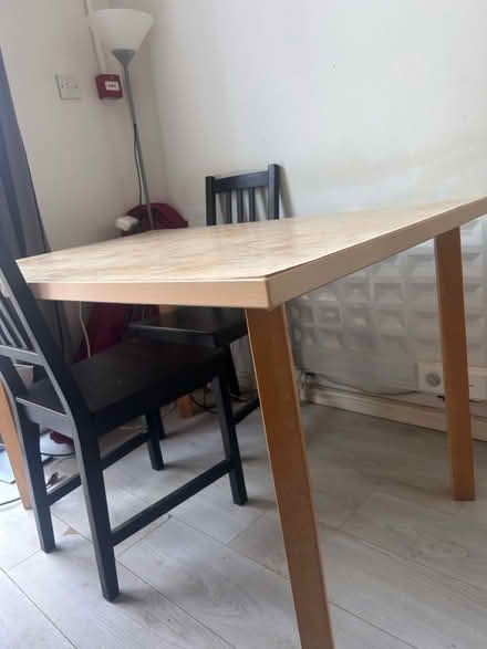 Photo of free Table and 2 chair (Woodside Grove N12) #2