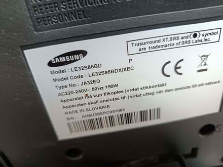 Photo of free Samsung 32" TV (Yate BS37) #2