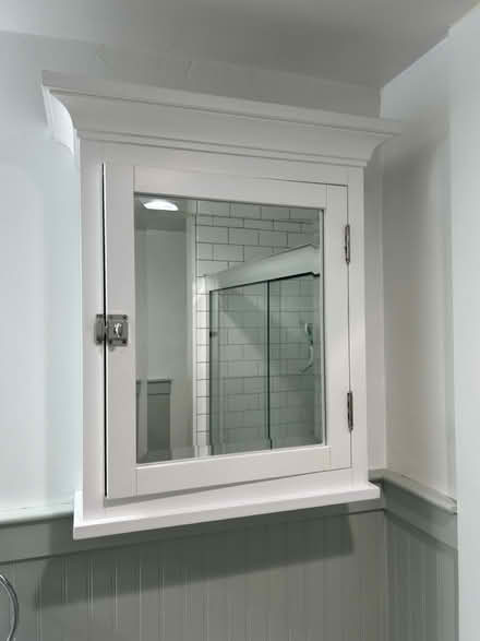 Photo of free Over toilet cabinet and mirror (Wallingford) #1