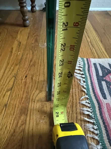 Photo of free Glass Desk (Heavy), Need out now (bed Stuy) #4