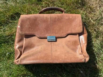 Photo of free Leather briefcase (North Abingdon OX14) #1