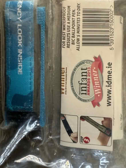 Photo of free Child Medical ID bracelet BNIB (Ringwood) #2