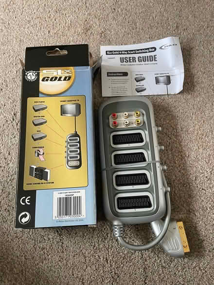 Photo of free NEW Scart switching box (Longbarn WA2) #1