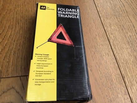 Photo of free AA warning triangle (Radlett WD7) #1