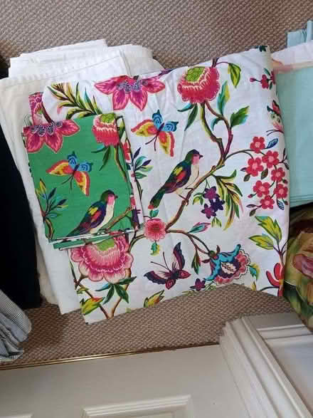 Photo of free Big bundle of duvet sets, curtains, cushion covers etc (Filsham TN38) #2