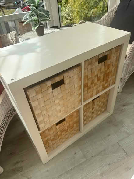 Photo of free IKEA Kallax 4 box unit (Knowle B93) #1