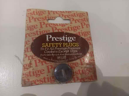 Photo of free Prestige pressure cooker safety plugs (Fords Farm RG30) #1