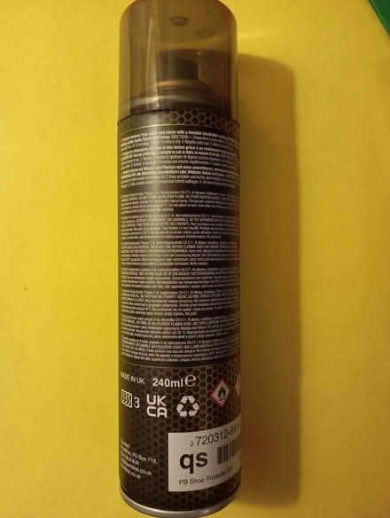 Photo of free Pentblock Shoe Protector Spray (Slade Green DA8) #2