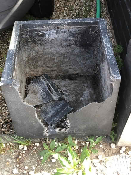 Photo of free Fibreglass plant pot damaged (Chessington KT9) #1