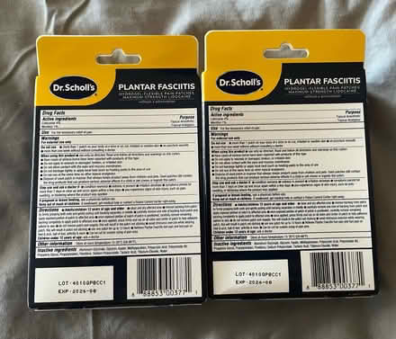 Photo of free Plantar Pain Patches (East Weymouth) #2