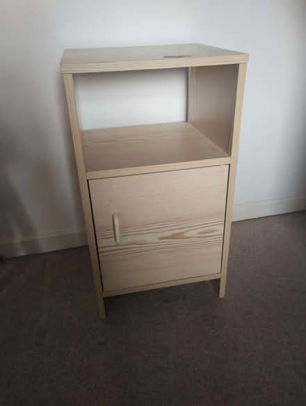 Photo of free Small bedside table/cupboard (Woodseats S8) #1