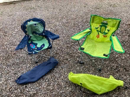 Photo of free Two children’s camping chairs (Porthill SY3) #1