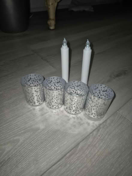 Photo of free Plastic votive and prayer candles (Abington) #1