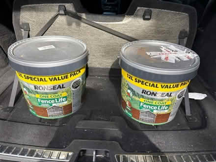 Photo of free Ronseal Charcoal Grey paint (Ashurst SO40) #1
