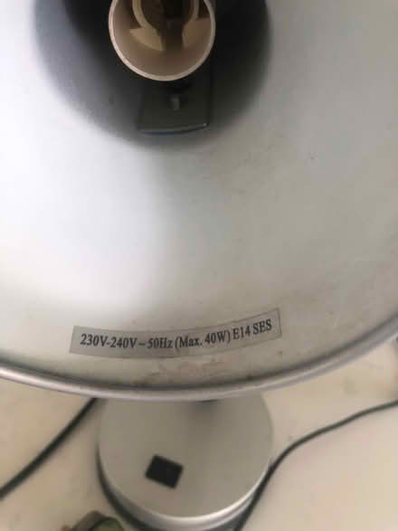 Photo of free Desk lamp (Ware SG12) #3