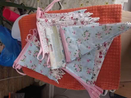 Photo of free Vintage style fabric bunting (Tudeley) #1