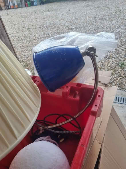Photo of free table lamps, light shades (West Pennard BA6) #1