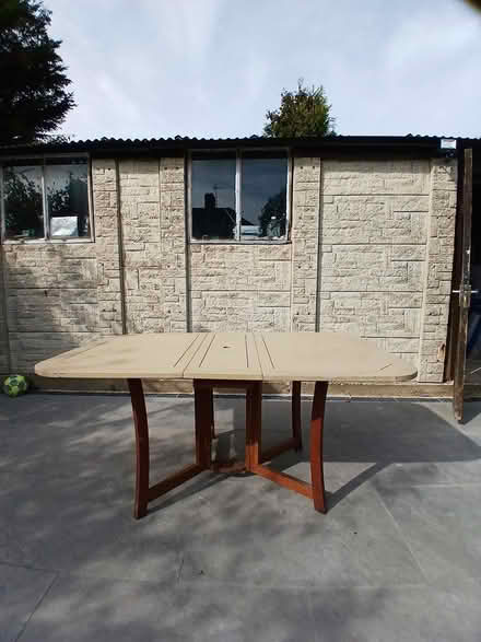 Photo of free Folding Garden Table (Eastcote HA4) #4