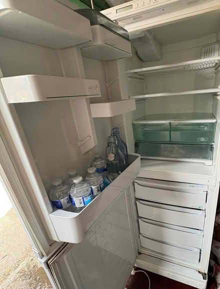 Photo of free Large family size fridge freezer (Mytchett) #2