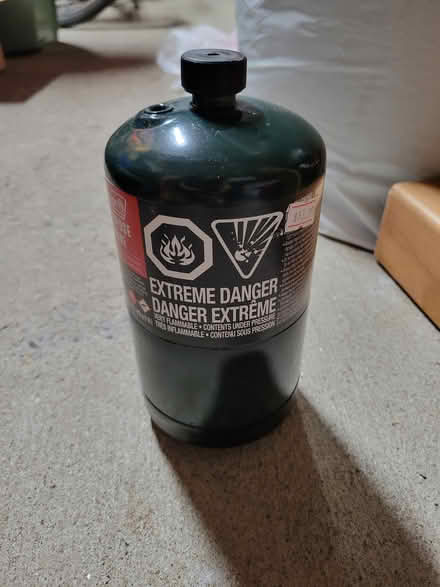 Photo of free Propane canister (Montreal road and St Laurent) #1