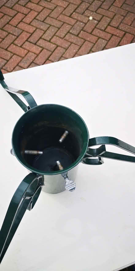 Photo of free Christmas tree stand (The Camp AL1) #2