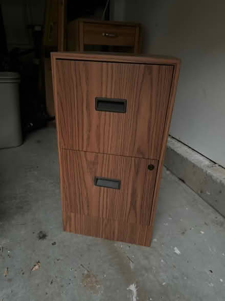Photo of free 2 drawer filing cabinet (Columbia, MD) #1