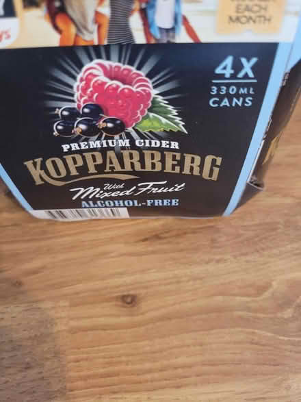 Photo of free Unopened alcohol free fruit cider (OX15 bloxham) #1