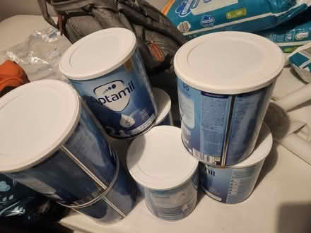 Photo of free Empty baby milk tubs (M16) #1