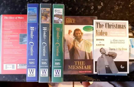 Photo of free Christian VHS Videos (Woodseats S8) #1