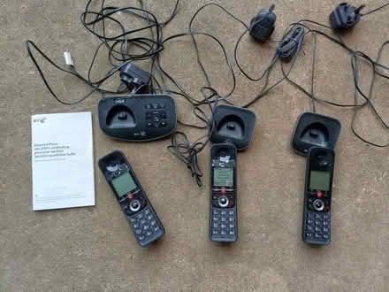 Photo of free BT landline phone system, with answerphone (Trowse NR14) #1