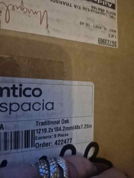 Photo of free Vinyl floor tiles (Hotwells) #2