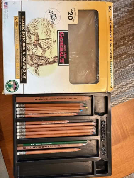 Photo of free Remnants of Sketching/Drawing Kit (Southeast Sunnyvale) #1