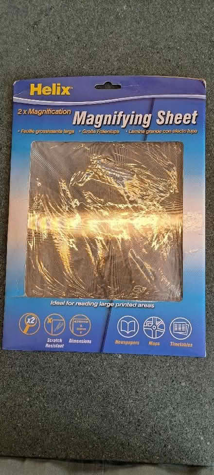 Photo of free Magnifying sheet (Sion Hill) #1