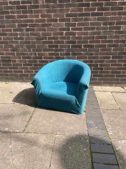 Photo of free Low comfy chair (SW11 near Battersea Park Road) #2