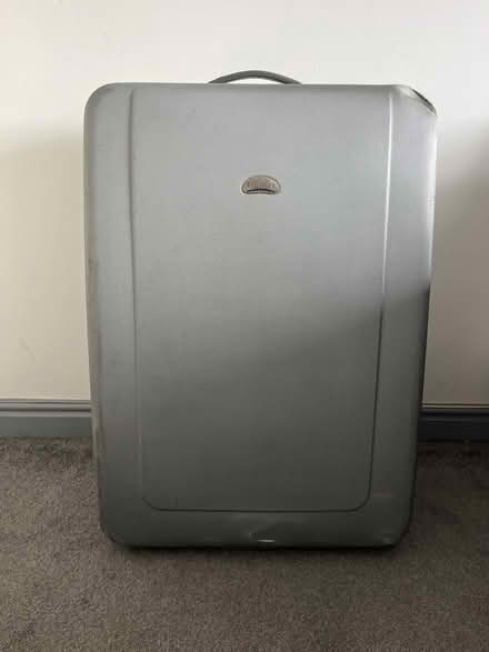 Photo of free Silver hardback suitcase (BB3) #1