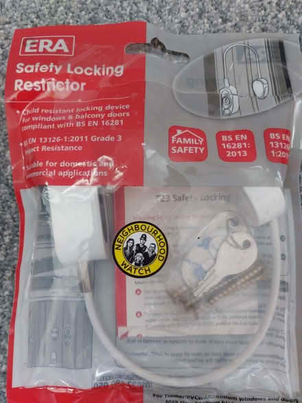 Photo of free Safety Locking Restrictor (Humphrey's End GL6) #1