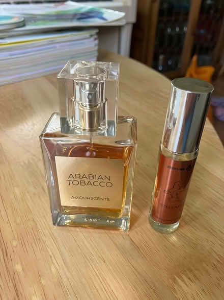 Photo of free 2 nearly full perfume bottle (Northwood HA4) #2