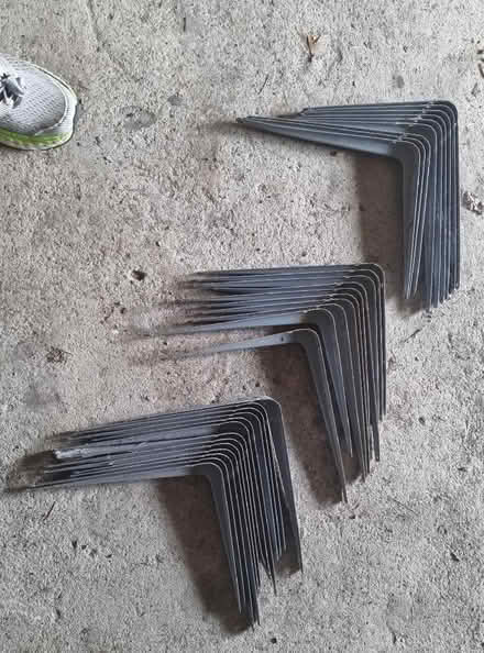 Photo of free Grey wall brackets approx 20cm (Keswick CA12) #1