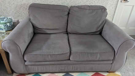 Photo of free 2 seater sofa and 2 armchairs (Old Walcot SN3) #1