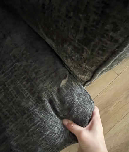 Photo of free Charcoal grey 2 seater sofa (Chessington Surrey KT9) #4