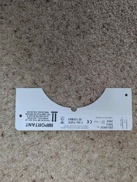 Photo of free Manrose humidistat extractor (Bedford) #2
