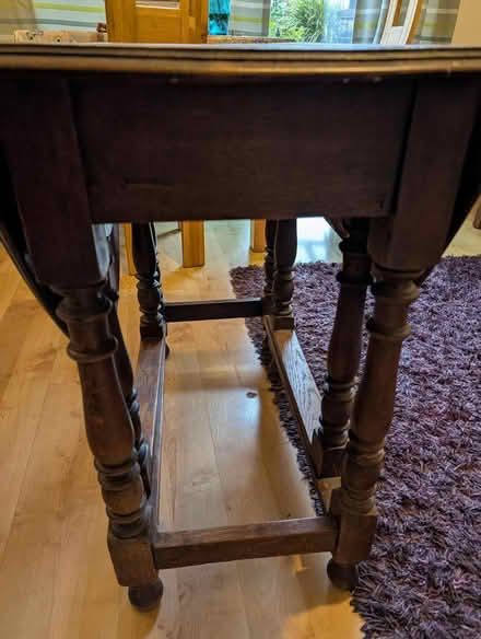 Photo of free Folding table (one leaf broken) (Southborough) #3