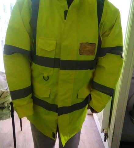 Photo of free waterproof hi viz coat (CH64) #3