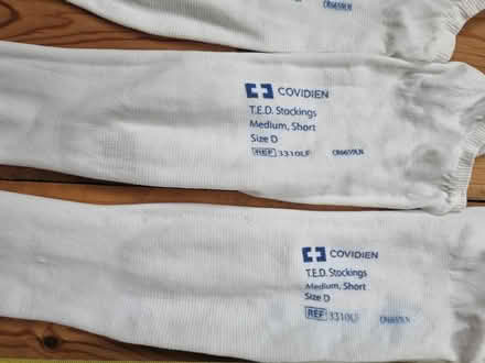 Photo of free 2 pairs compression stocking (Herne Hill / dulwich SE21) #2