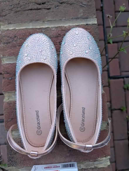 Photo of free Sparkly girls shoes size 33 practically new (Broomgrove TN34) #3