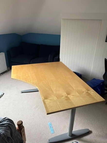 Photo of free Beech large office desk (Widcombe, Bath BA2) #2