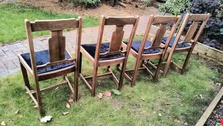 Photo of free 4 Original Art Deco Dining Chairs (Catford South SE6) #2