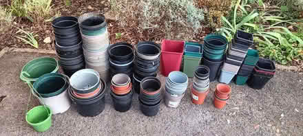 Photo of free Plastic flowerpots (Headington OX3) #1